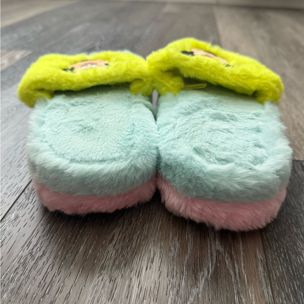 Disney Mickey and Minnie Green and Yellow Women Slippers - Picture 3 of 3